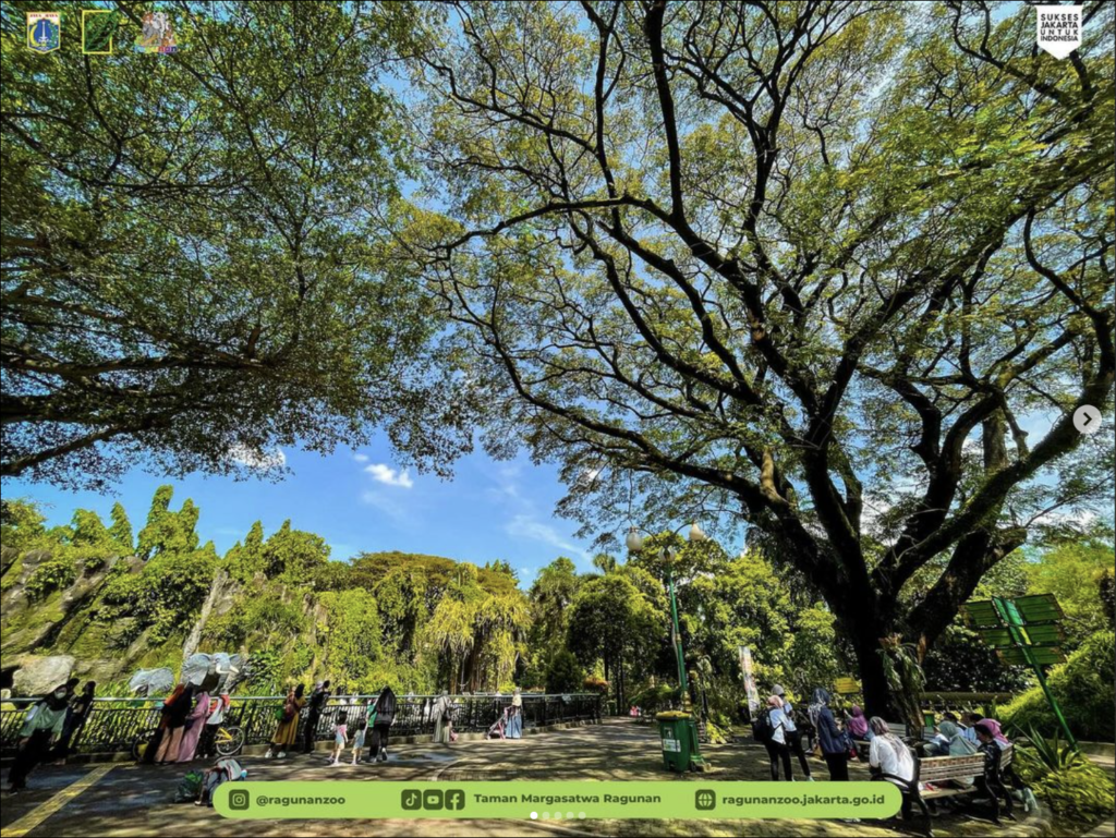 Foto Ragunan Tempat Lari di Jakarta